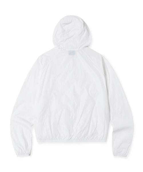 BROWNBREATH（ブラウンブレス）の「W TAG PACKABLE WINDBREAKER - WHITE（ナイロンジャケット・レディース・その他・S/M）」の2枚目の写真
