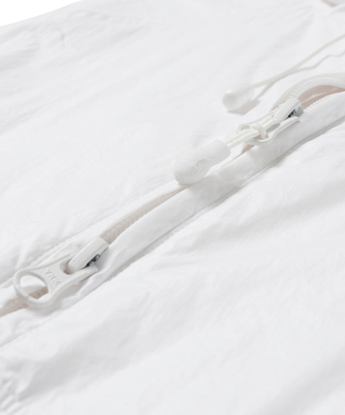 BROWNBREATH（ブラウンブレス）の「W TAG PACKABLE WINDBREAKER - WHITE（ナイロンジャケット・レディース・その他・S/M）」の8枚目の写真