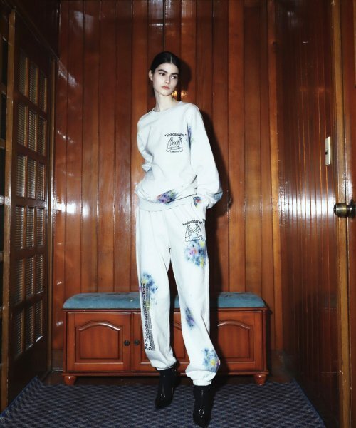CONECTX（コネクト エックス）の「No Boundaries Hand Spray Dyed Sweatpants (multi/ivory ver.)（スウェットパンツ・レディース・その他・M/L）」の3枚目の写真