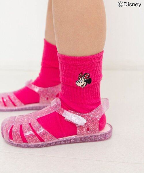 Disney（ディズニー）の「ディズニーキャラクター　バラエティソックス（ソックス/靴下・キッズ・グリーン/ピンク/レッド/チェック/イエロー/ブルー/オフホワイト/ブラック・15 /18/21）」の6枚目の写真