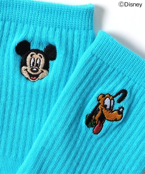 Disney（ディズニー）の「ディズニーキャラクター　バラエティソックス（ソックス/靴下・キッズ・グリーン/ピンク/レッド/チェック/イエロー/ブルー/オフホワイト/ブラック・15 /18/21）」の12枚目の写真