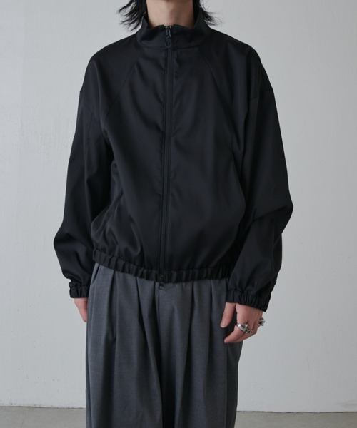 Lui's(ルイス)の「ウォッシャブルダブルクロスサテンブルゾン(ブルゾン・メンズ・ブラック/ホワイト・S/M)」の17枚目の写真