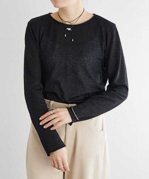 LIVETART（リヴェタート）の「コイルネックレス（リング・レディース・シルバー・FREE）」の4枚目の写真