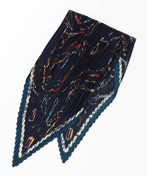 NICOLE white(ニコルホワイト)の「柄プリーツスカーフ(ストール/ショール・レディース・その他4/その他2/その他5/その他3・FREE)」の10枚目の写真