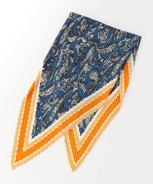 NICOLE white(ニコルホワイト)の「柄プリーツスカーフ(ストール/ショール・レディース・その他4/その他2/その他5/その他3・FREE)」の11枚目の写真