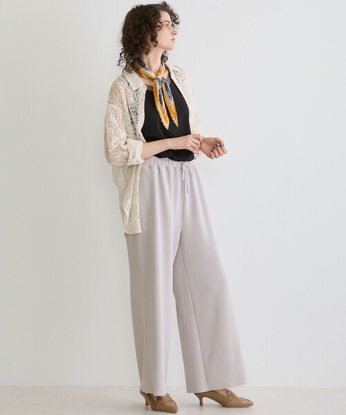 NICOLE white(ニコルホワイト)の「柄プリーツスカーフ(ストール/ショール・レディース・その他4/その他2/その他5/その他3・FREE)」の19枚目の写真