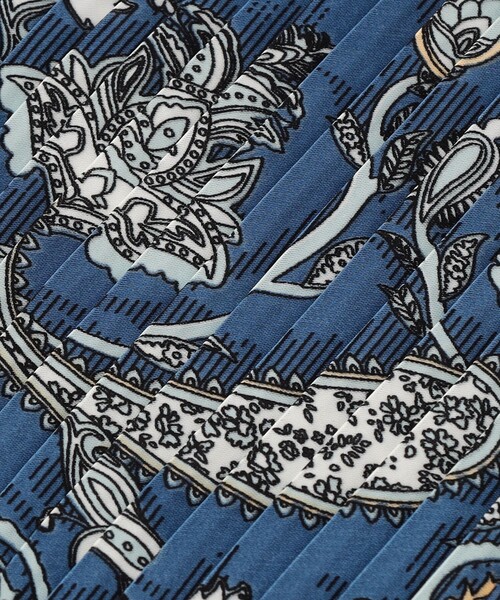 NICOLE white(ニコルホワイト)の「柄プリーツスカーフ(ストール/ショール・レディース・その他4/その他2/その他5/その他3・FREE)」の5枚目の写真