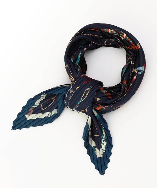 NICOLE white(ニコルホワイト)の「柄プリーツスカーフ(ストール/ショール・レディース・その他4/その他2/その他5/その他3・FREE)」の7枚目の写真