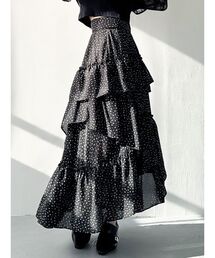 RESEXXY | ランダムヘムフレアロングスカート(スカート)