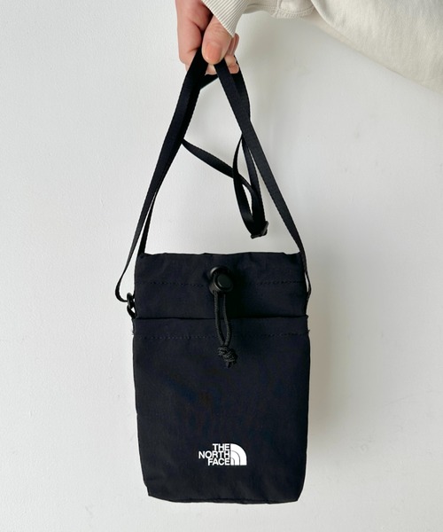 THE NORTH FACE(ザノースフェイス)の「THE NORTH FACE(ザ・ノースフェイス)/ミニショルダー クロスバッグ スマホショルダー ポーチ ロゴプリント/LINDEN STRING BAG MINI(ショルダーバッグ・レディース・ブラック/クリーム/ピンク・FREE)」の18枚目の写真