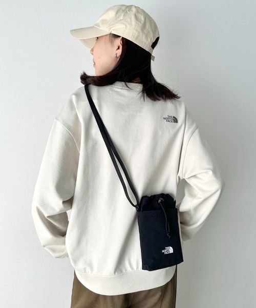 THE NORTH FACE(ザノースフェイス)の「THE NORTH FACE(ザ・ノースフェイス)/ミニショルダー クロスバッグ スマホショルダー ポーチ ロゴプリント/LINDEN STRING BAG MINI(ショルダーバッグ・レディース・ブラック/クリーム/ピンク・FREE)」の15枚目の写真