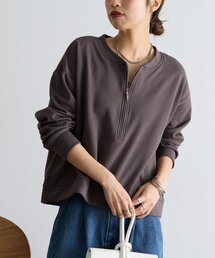 Jena espace merveilleux | 裏毛ハーフジッププルオーバー(Tシャツ/カットソー)