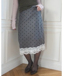 Smyeon（スミョン）の「Stretch sheer skirt/ストレッチシアースカート（スカート）」