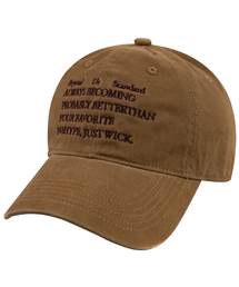 WICK（ウィック）の「NOHYPE カチオン ウォッシング ボールキャップ（キャップ）」