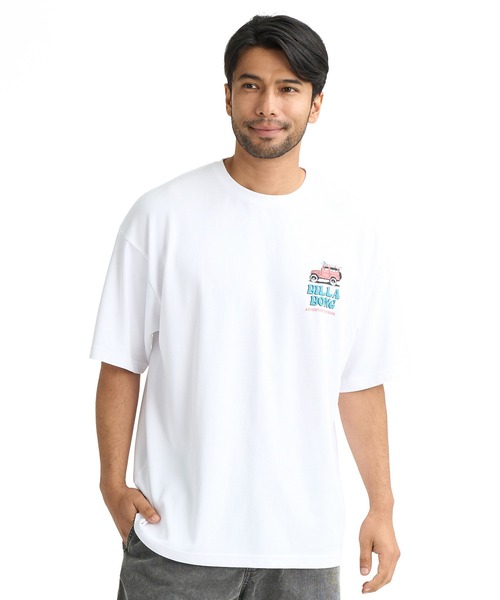 BILLABONG(ビラボン)の「BILLABONG/ビラボン 半袖 Tシャツ バックプリント 速乾 BG011223(Tシャツ/カットソー・メンズ・ブラック/ベージュ/ホワイト・M/XL/L)」の4枚目の写真