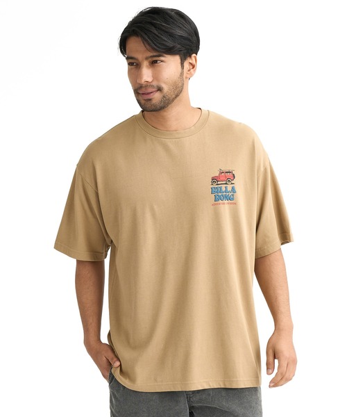 BILLABONG(ビラボン)の「BILLABONG/ビラボン 半袖 Tシャツ バックプリント 速乾 BG011223(Tシャツ/カットソー・メンズ・ブラック/ベージュ/ホワイト・M/XL/L)」の14枚目の写真