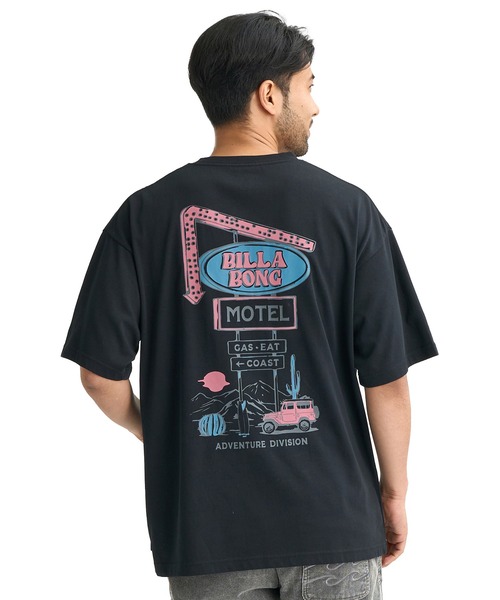 BILLABONG(ビラボン)の「BILLABONG/ビラボン 半袖 Tシャツ バックプリント 速乾 BG011223(Tシャツ/カットソー・メンズ・ブラック/ベージュ/ホワイト・M/XL/L)」の11枚目の写真