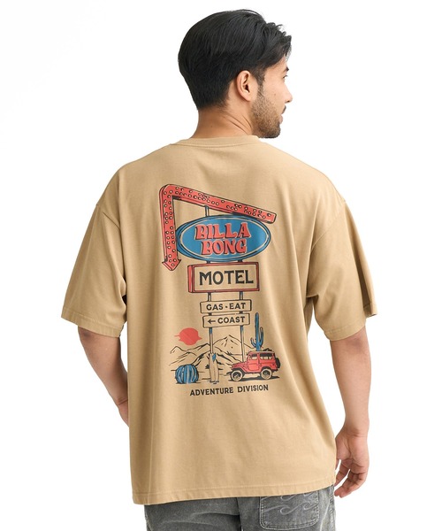BILLABONG(ビラボン)の「BILLABONG/ビラボン 半袖 Tシャツ バックプリント 速乾 BG011223(Tシャツ/カットソー・メンズ・ブラック/ベージュ/ホワイト・M/XL/L)」の15枚目の写真