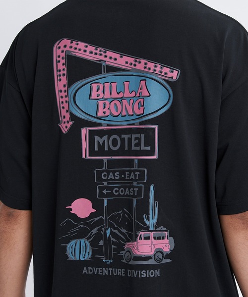 BILLABONG(ビラボン)の「BILLABONG/ビラボン 半袖 Tシャツ バックプリント 速乾 BG011223(Tシャツ/カットソー・メンズ・ブラック/ベージュ/ホワイト・M/XL/L)」の13枚目の写真