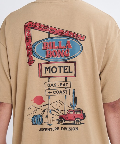 BILLABONG(ビラボン)の「BILLABONG/ビラボン 半袖 Tシャツ バックプリント 速乾 BG011223(Tシャツ/カットソー・メンズ・ブラック/ベージュ/ホワイト・M/XL/L)」の17枚目の写真
