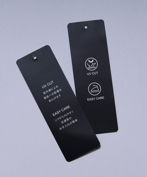 Ellno Loset（エルノロゼット）の「【UVカット＆イージーケア】ローズ刺繍トロミシャツ（シャツ/ブラウス・メンズ・オフホワイト/ブルーグレー/ブラック・MEDIUM/SMALL/LARGE）」の4枚目の写真