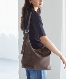 【WEB限定】＜PARTE＞ダブルバックル 2WAYショルダーバッグ  はっ水