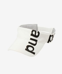 and per se（アンパスィ）の「ポリエステルツイルサンバイザー（メンズ）（サンバイザー）」