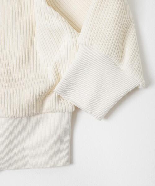 ITEMS URBANRESEARCH（アイテムズ アーバンリサーチ）の「針抜きドルマンカーディガン（カーディガン/ボレロ・レディース・ブラック/イエロー系その他/オフホワイト・FREE）」の17枚目の写真