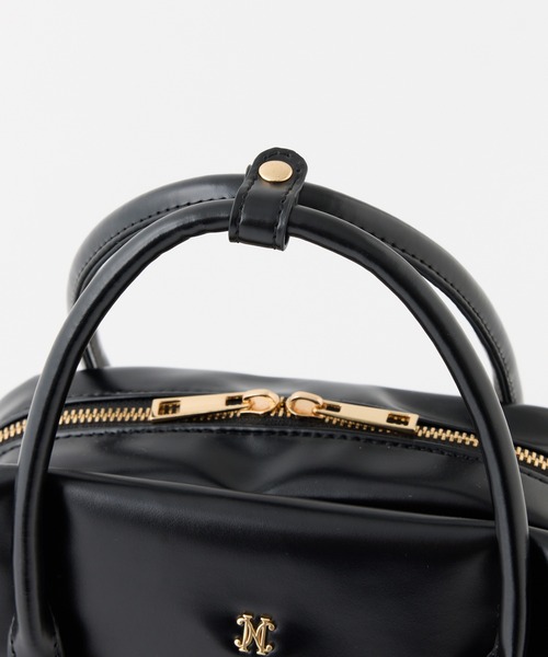 one after another NICE CLAUP（ワンアフターアナザーナイスクラップ）の「チェーンチャーム付きバッグ（ショルダーバッグ・レディース・サックスブルー/アイボリー/ブラック/ピンク・FREE）」の9枚目の写真