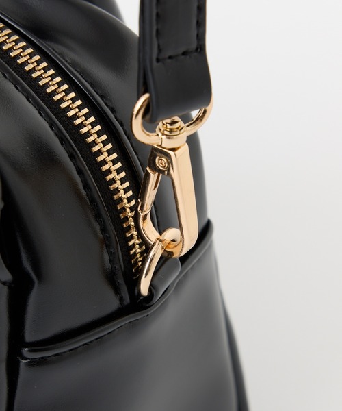 one after another NICE CLAUP（ワンアフターアナザーナイスクラップ）の「チェーンチャーム付きバッグ（ショルダーバッグ・レディース・サックスブルー/アイボリー/ブラック/ピンク・FREE）」の13枚目の写真