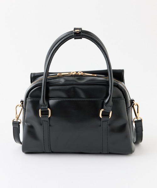 one after another NICE CLAUP（ワンアフターアナザーナイスクラップ）の「チェーンチャーム付きバッグ（ショルダーバッグ・レディース・サックスブルー/アイボリー/ブラック/ピンク・FREE）」の15枚目の写真