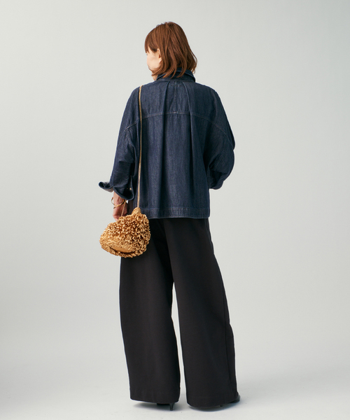 VERMEIL par iena(ヴェルメイユパーイエナ)の「《追加》デニムフォルムシャツ(シャツ/ブラウス・レディース・ブルー系その他・FREE)」の11枚目の写真