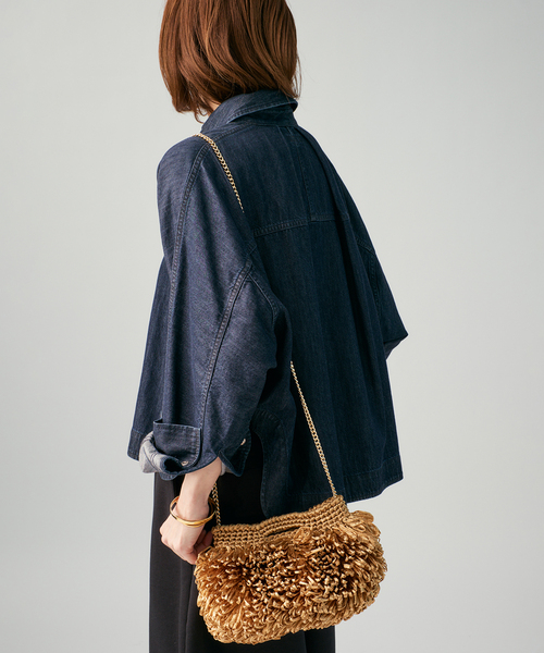 VERMEIL par iena(ヴェルメイユパーイエナ)の「《追加》デニムフォルムシャツ(シャツ/ブラウス・レディース・ブルー系その他・FREE)」の14枚目の写真