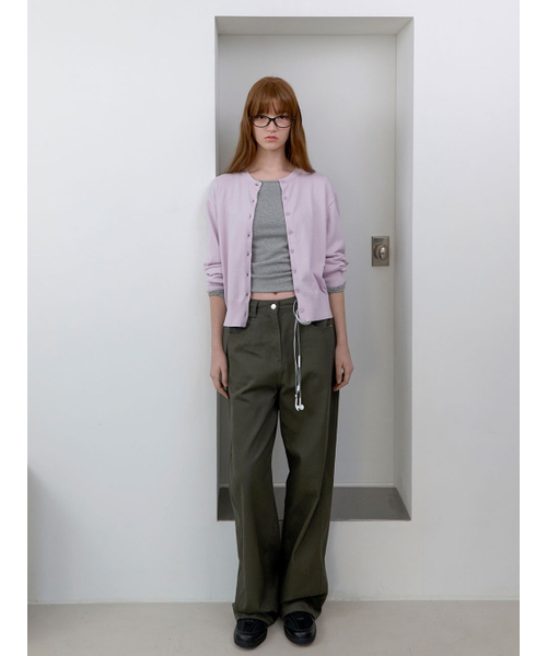 セール】COTTON CLASSICAL KNIT CARDIGAN (CD-2259)（カーディガン