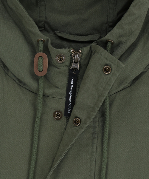 LMCの「OG HOODIE SAFARI JACKET khaki（ミリタリージャケット・メンズ・その他・LARGE/MEDIUM/SMALL）」の6枚目の写真