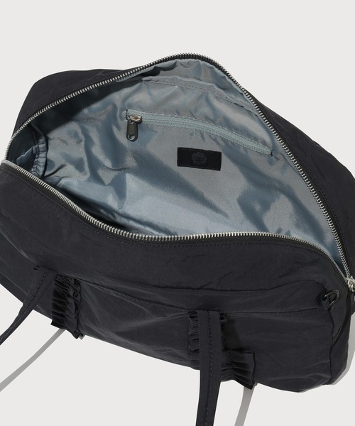 COVERNAT（カバーナット）の「WOMEN FRILL SQUARE SHOULDER BAG（ショルダーバッグ・レディース・ブラック/ライトグレー・FREE）」の10枚目の写真