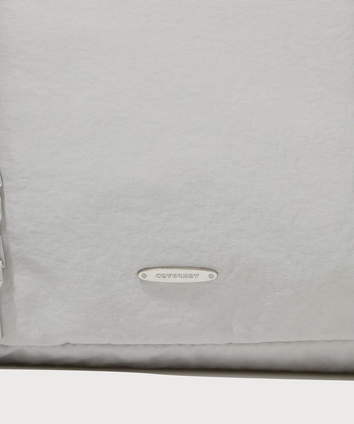 COVERNAT（カバーナット）の「WOMEN FRILL SQUARE SHOULDER BAG（ショルダーバッグ・レディース・ブラック/ライトグレー・FREE）」の6枚目の写真