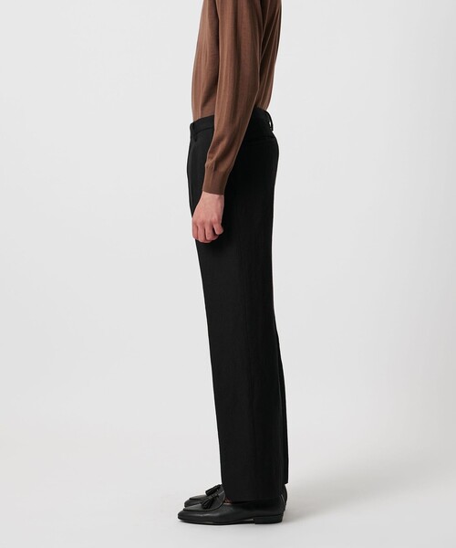 SOVEREIGN(ソブリン)の「<SOVEREIGN>カシミヤ リネン サキソニー ストレートパンツ(その他パンツ・メンズ・ブラック・44/48)」の12枚目の写真