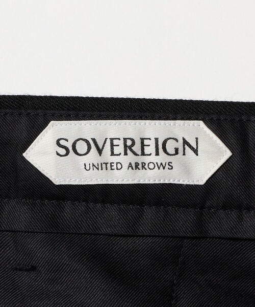 SOVEREIGN(ソブリン)の「<SOVEREIGN>カシミヤ リネン サキソニー ストレートパンツ(その他パンツ・メンズ・ブラック・44/48)」の8枚目の写真