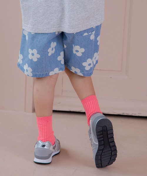 MAKE YOUR DAY(メイクユアデイ)の「文字と花とトラ柄総柄5分丈パンツ■80~140cm(その他パンツ・キッズ・マルチ/イエロー/ブルー/グリーン・140/130/120/110/100/80/90)」の13枚目の写真