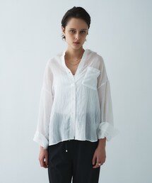 cloenc | 【手洗い可】シアーシャンブレーシャツ(シャツ/ブラウス)