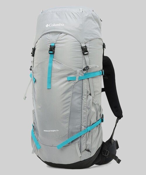 Columbia(コロンビア)の「撥水 Columbia/ ワイルドウッドハイツ 33L + 5L バックパック /コロンビア(バックパック/リュック・レディース・ネイビー/グレー/ブラック・M/L)」の2枚目の写真