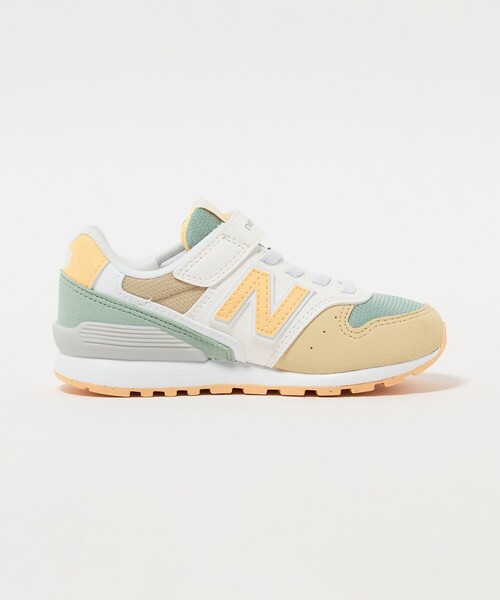 NEW BALANCE(ニューバランス)の「<New Balance>996 Bungee with Top Strap スニーカー / キッズ 17cm-24cm(スニーカー・キッズ・ベージュ/ネイビー/ライトピンク・23cm/24cm/17cm/18cm/19cm/20cm/22cm/21cm)」の8枚目の写真