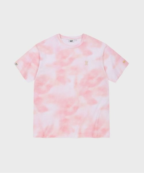 Wacky WiLLy(ワッキーウィリー)の「KIKY WAPPEN SHORT SLEEVE T-SHIRT(Tシャツ/カットソー・メンズ・ブルー/スカイブルー/ブラック/ピンク/ホワイト/ライトグレー/イエロー・SMALL/MEDIUM/LARGE)」の7枚目の写真