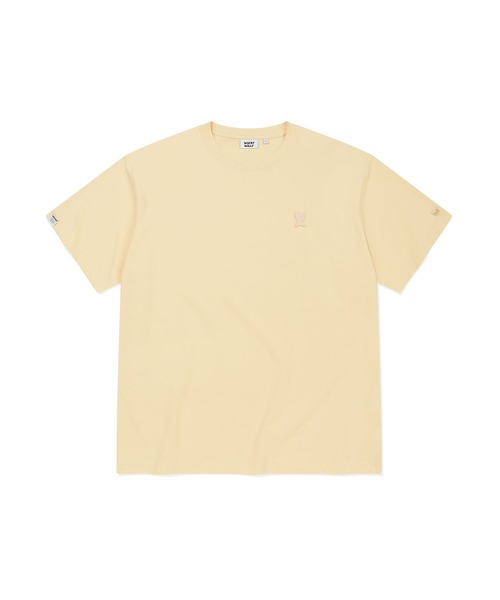 Wacky WiLLy(ワッキーウィリー)の「KIKY WAPPEN SHORT SLEEVE T-SHIRT(Tシャツ/カットソー・メンズ・ブルー/スカイブルー/ブラック/ピンク/ホワイト/ライトグレー/イエロー・SMALL/MEDIUM/LARGE)」の6枚目の写真