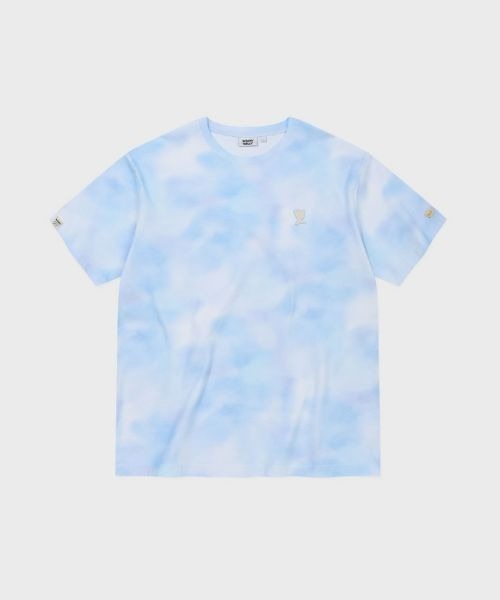 Wacky WiLLy(ワッキーウィリー)の「KIKY WAPPEN SHORT SLEEVE T-SHIRT(Tシャツ/カットソー・メンズ・ブルー/スカイブルー/ブラック/ピンク/ホワイト/ライトグレー/イエロー・SMALL/MEDIUM/LARGE)」の5枚目の写真