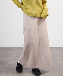 エステルリネンライクバックスリットタイトスカート