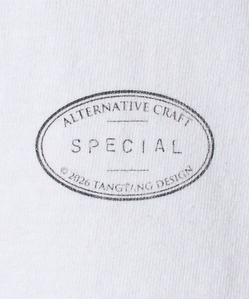 TANGTANG（タンタン）の「＜TANGTANG＞SCATTERED YOU Tシャツ（Tシャツ/カットソー・メンズ・ホワイト・S/M/XL/L）」の7枚目の写真