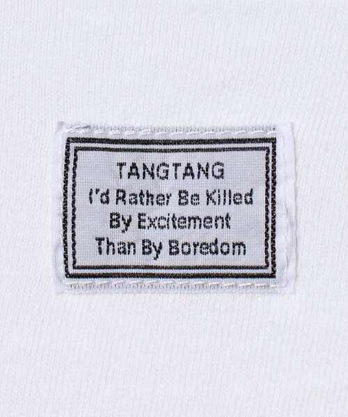 TANGTANG（タンタン）の「＜TANGTANG＞SCATTERED YOU Tシャツ（Tシャツ/カットソー・メンズ・ホワイト・S/M/XL/L）」の9枚目の写真
