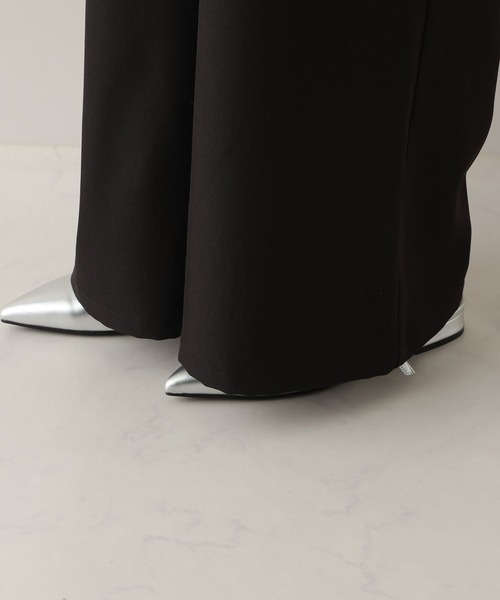 RAGEBLUE（レイジブルー）の「ショルダーフリルペプラムサロペット（サロペット/オーバーオール・レディース・ブラック/グレー・FREE）」の18枚目の写真